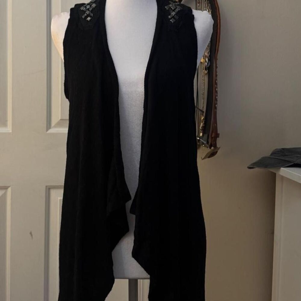 Cache Women's Black Cardigan